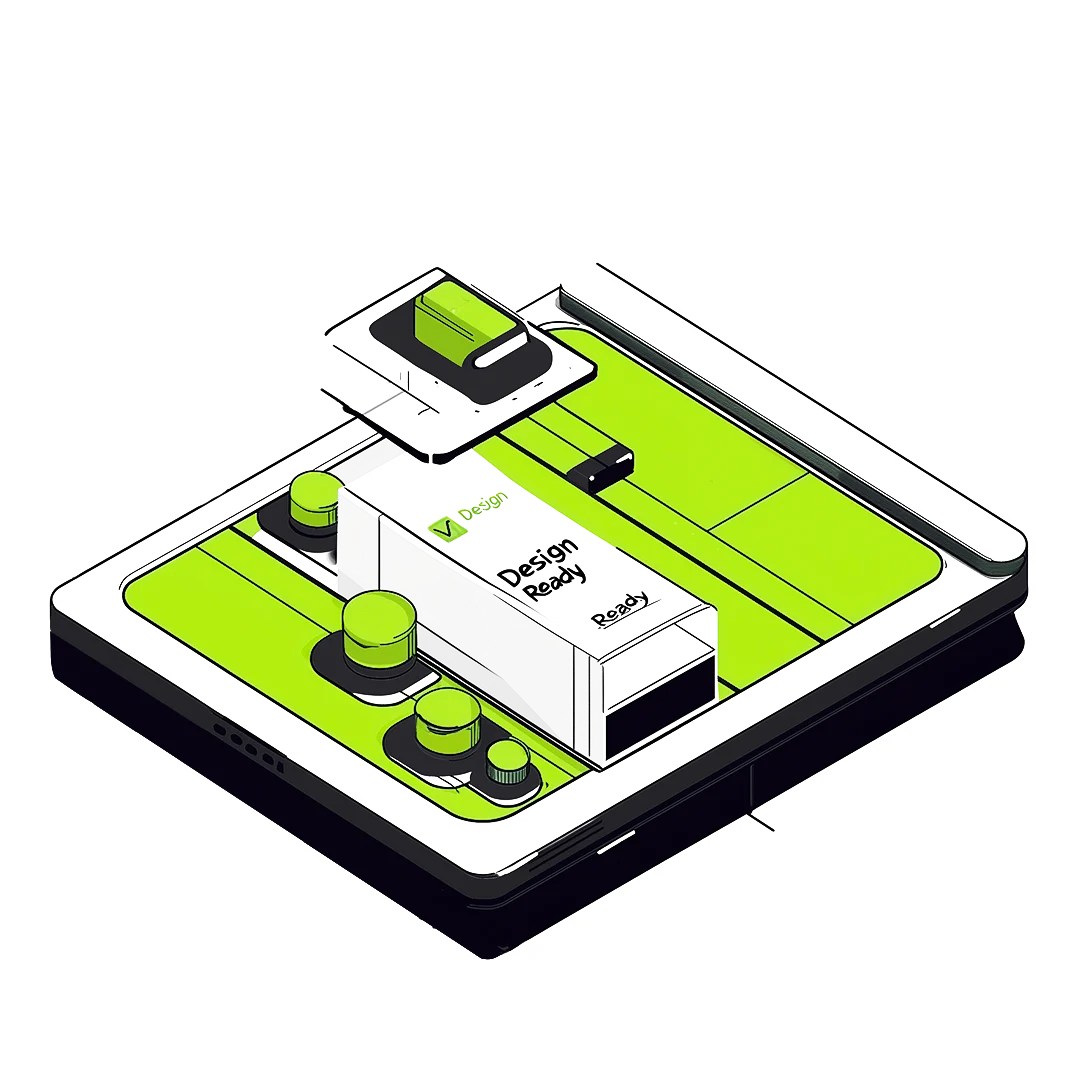 Receive your designs